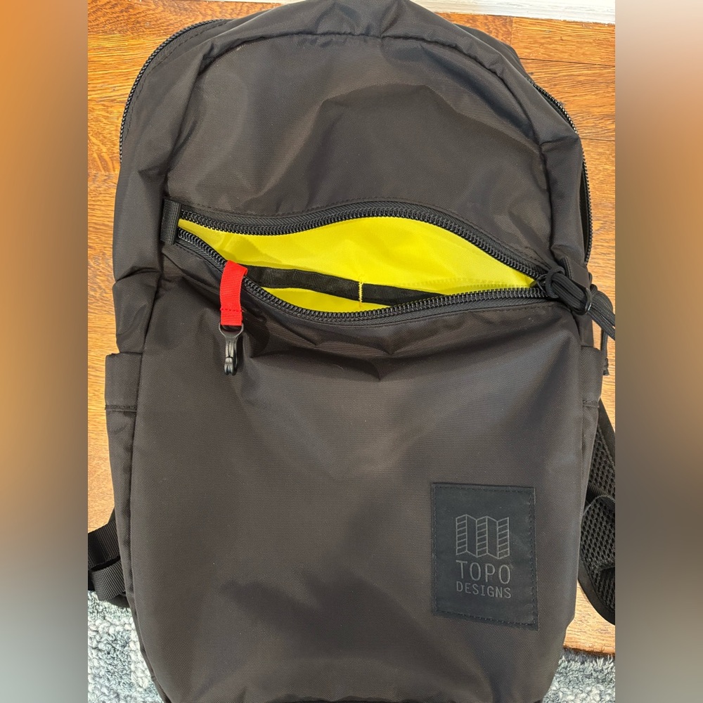 Topo Designs - Light Pack Backpack (Black)